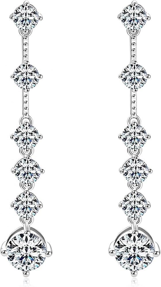 Diamond Drop Earrings