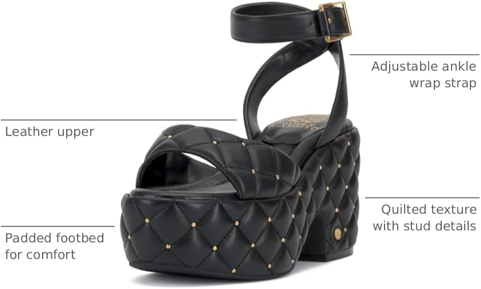 Ankle Strap Platform Heels