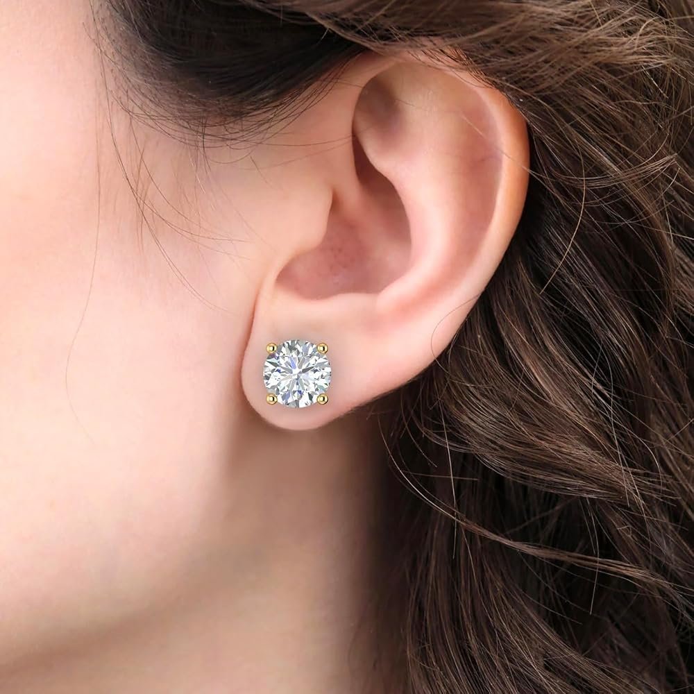 Diamond Stud Earrings