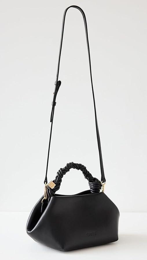 Braided Handle Hobo Bag