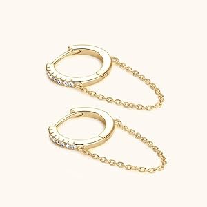 Chain Hoop Earrings