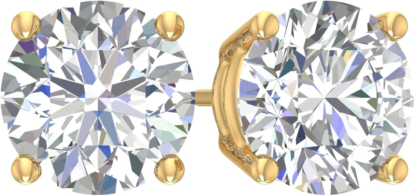 Diamond Stud Earrings