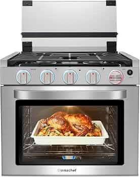 Tomichef Gas Range with Oven