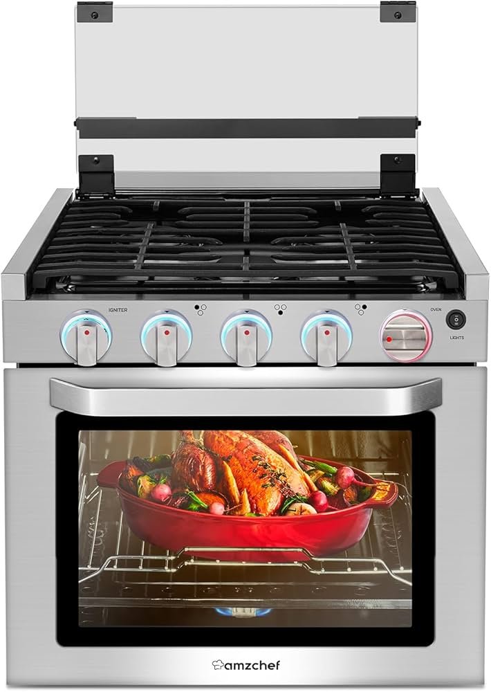 Tomichef Gas Range with Oven