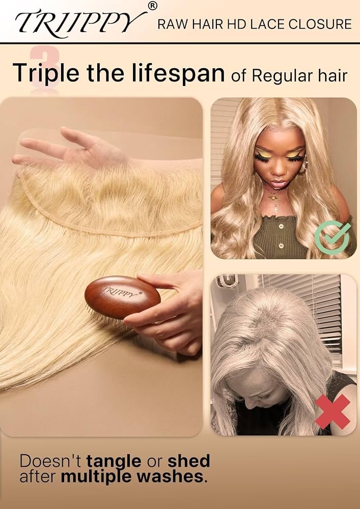 Blonde Lace Topper