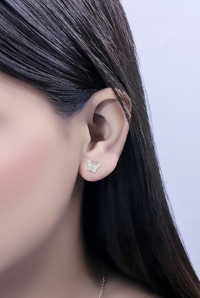 Butterfly Stud Earrings