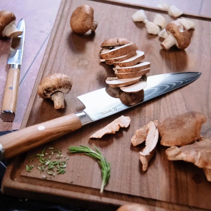 Damascus Knife Set