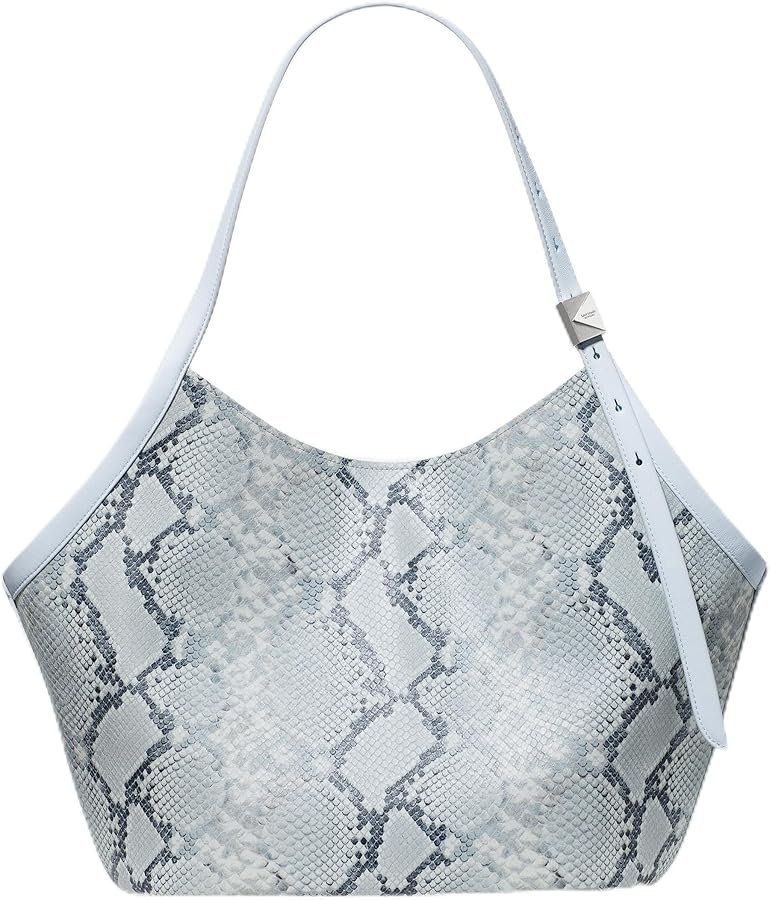 Snake Print Hobo Bag