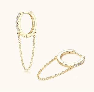 Chain Hoop Earrings