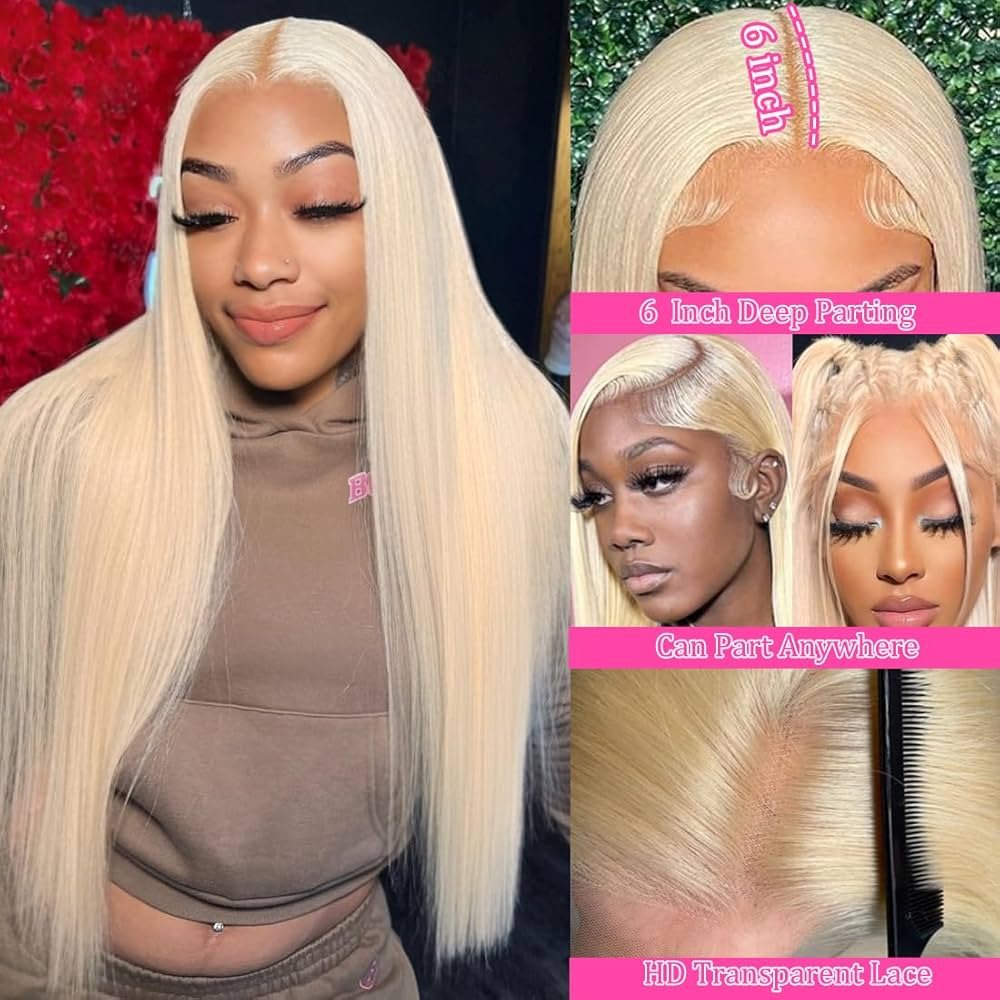 Platinum Straight Wig